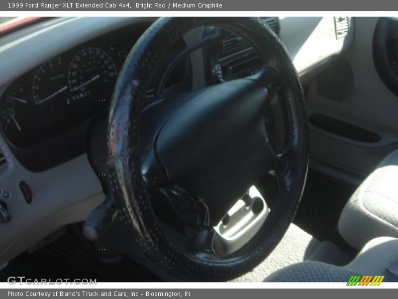Bright Red / Medium Graphite 1999 Ford Ranger XLT Extended Cab 4x4