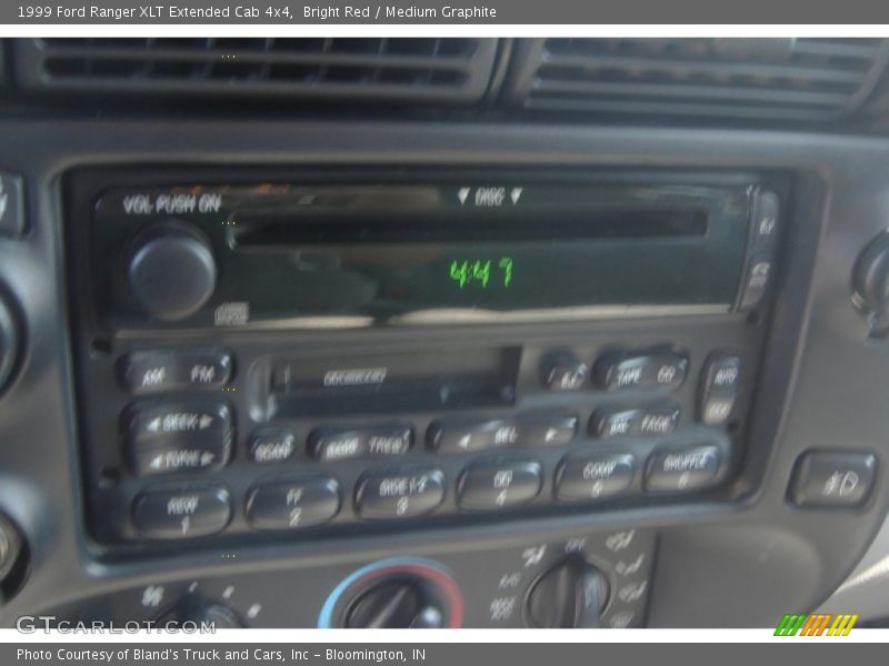 Bright Red / Medium Graphite 1999 Ford Ranger XLT Extended Cab 4x4