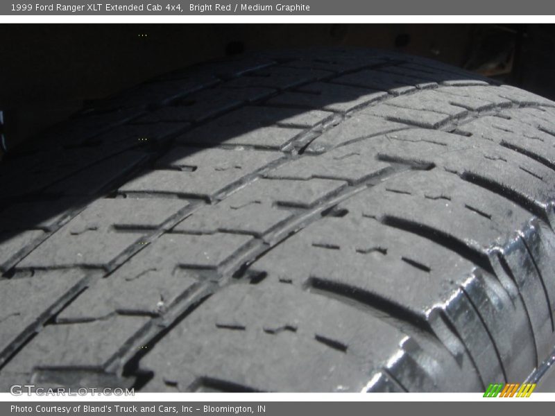 Bright Red / Medium Graphite 1999 Ford Ranger XLT Extended Cab 4x4