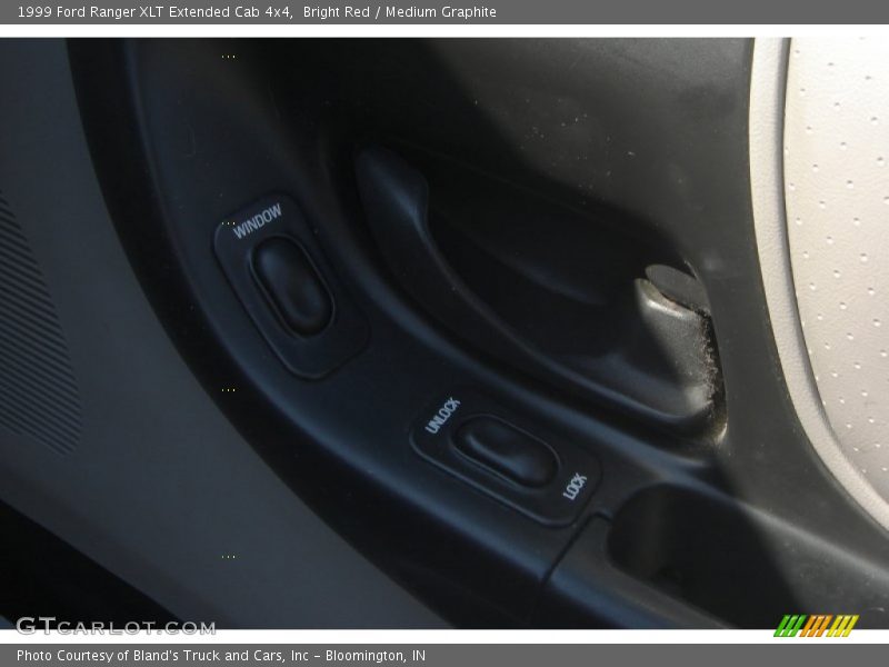 Bright Red / Medium Graphite 1999 Ford Ranger XLT Extended Cab 4x4