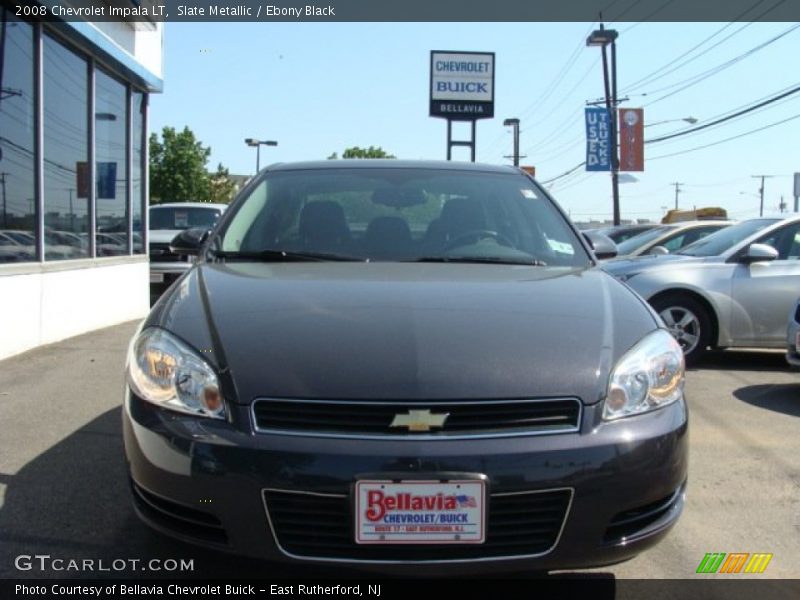 Slate Metallic / Ebony Black 2008 Chevrolet Impala LT