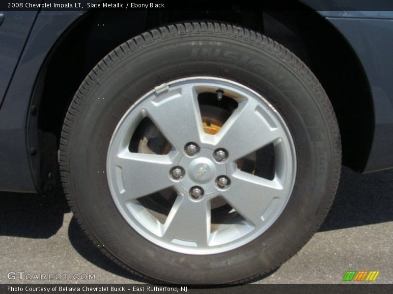 Slate Metallic / Ebony Black 2008 Chevrolet Impala LT