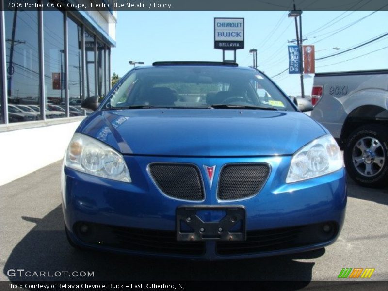 Electric Blue Metallic / Ebony 2006 Pontiac G6 GT Coupe