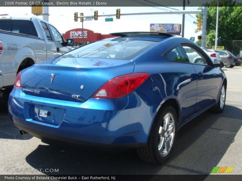 Electric Blue Metallic / Ebony 2006 Pontiac G6 GT Coupe