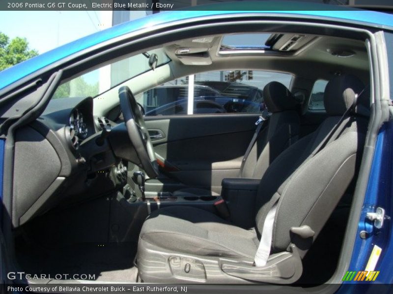 Electric Blue Metallic / Ebony 2006 Pontiac G6 GT Coupe