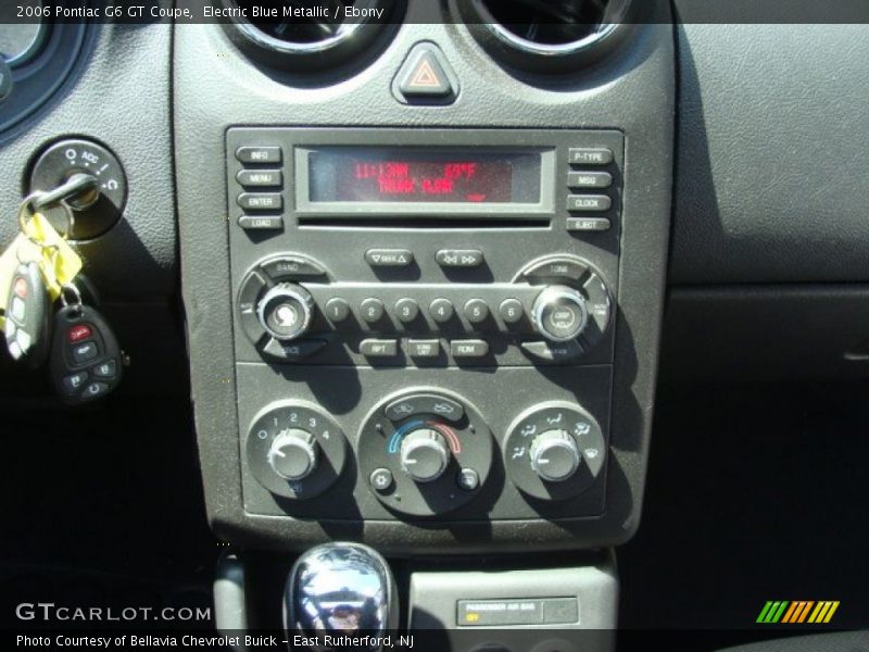 Electric Blue Metallic / Ebony 2006 Pontiac G6 GT Coupe