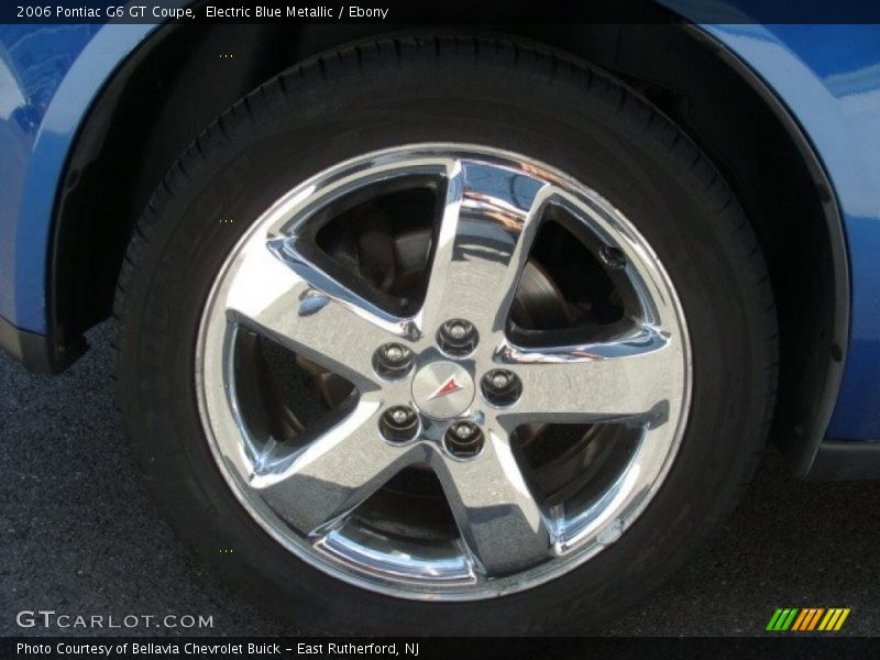 Electric Blue Metallic / Ebony 2006 Pontiac G6 GT Coupe