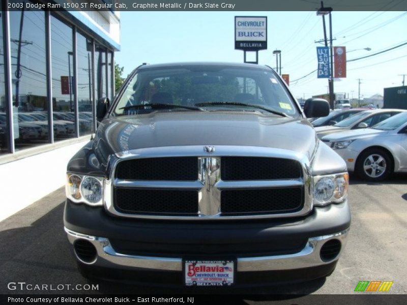 Graphite Metallic / Dark Slate Gray 2003 Dodge Ram 1500 ST Regular Cab