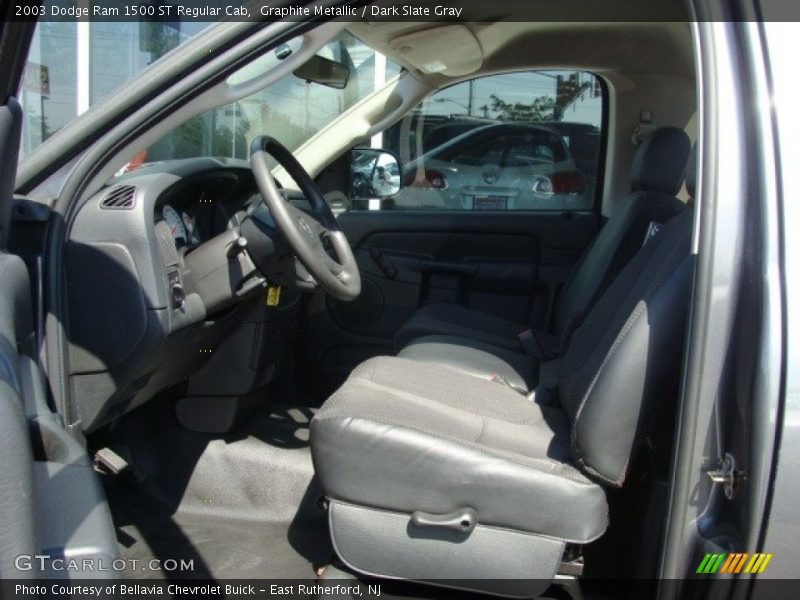 Graphite Metallic / Dark Slate Gray 2003 Dodge Ram 1500 ST Regular Cab