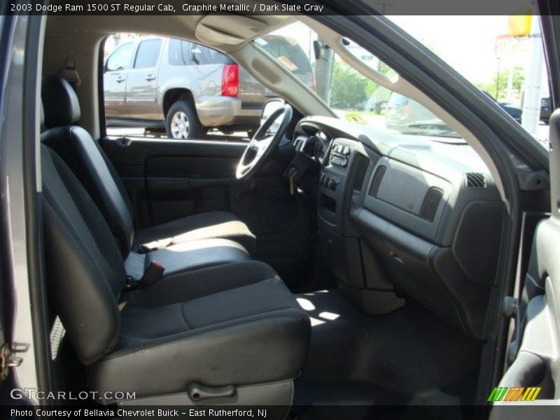 Graphite Metallic / Dark Slate Gray 2003 Dodge Ram 1500 ST Regular Cab