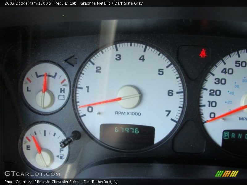 Graphite Metallic / Dark Slate Gray 2003 Dodge Ram 1500 ST Regular Cab