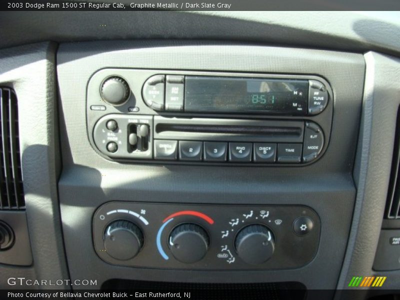 Graphite Metallic / Dark Slate Gray 2003 Dodge Ram 1500 ST Regular Cab