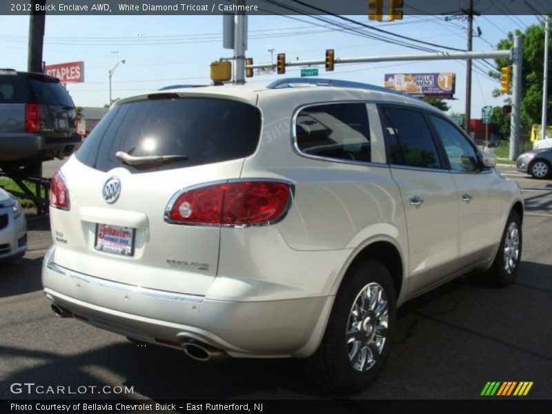 White Diamond Tricoat / Cashmere 2012 Buick Enclave AWD