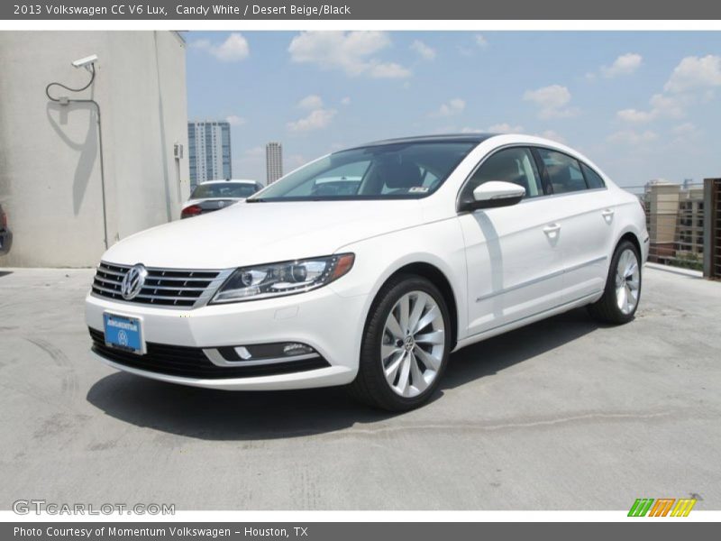 Candy White / Desert Beige/Black 2013 Volkswagen CC V6 Lux