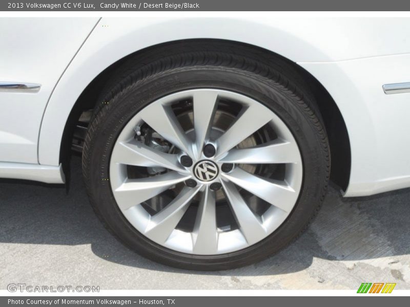 Candy White / Desert Beige/Black 2013 Volkswagen CC V6 Lux