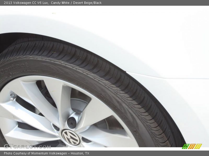 Candy White / Desert Beige/Black 2013 Volkswagen CC V6 Lux