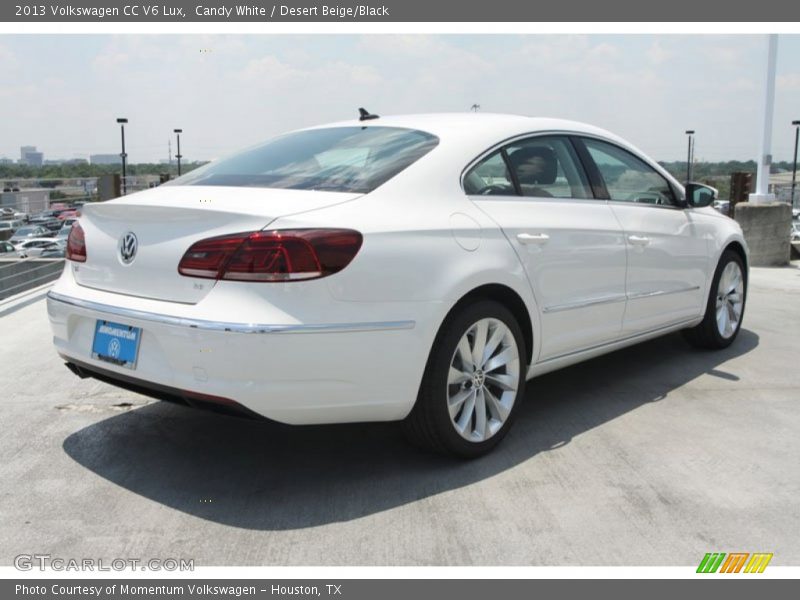 Candy White / Desert Beige/Black 2013 Volkswagen CC V6 Lux