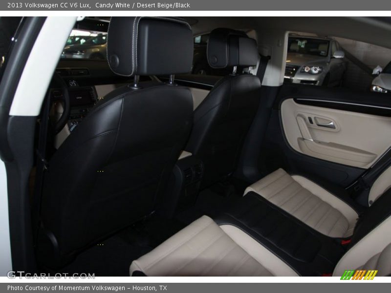 Candy White / Desert Beige/Black 2013 Volkswagen CC V6 Lux