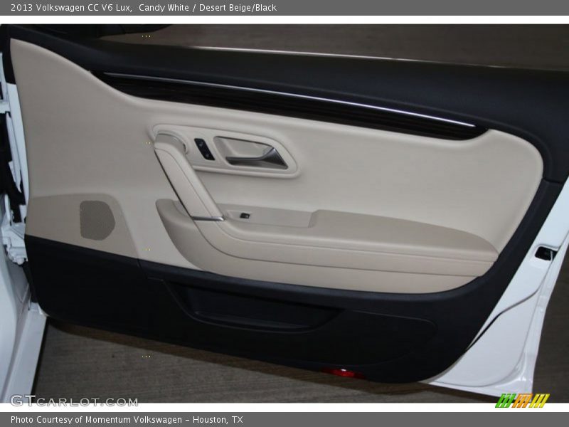 Candy White / Desert Beige/Black 2013 Volkswagen CC V6 Lux