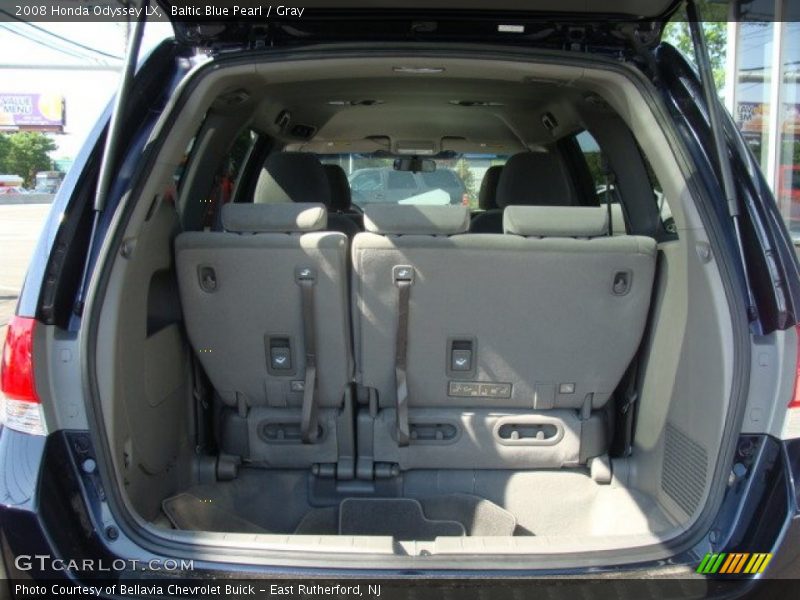 Baltic Blue Pearl / Gray 2008 Honda Odyssey LX