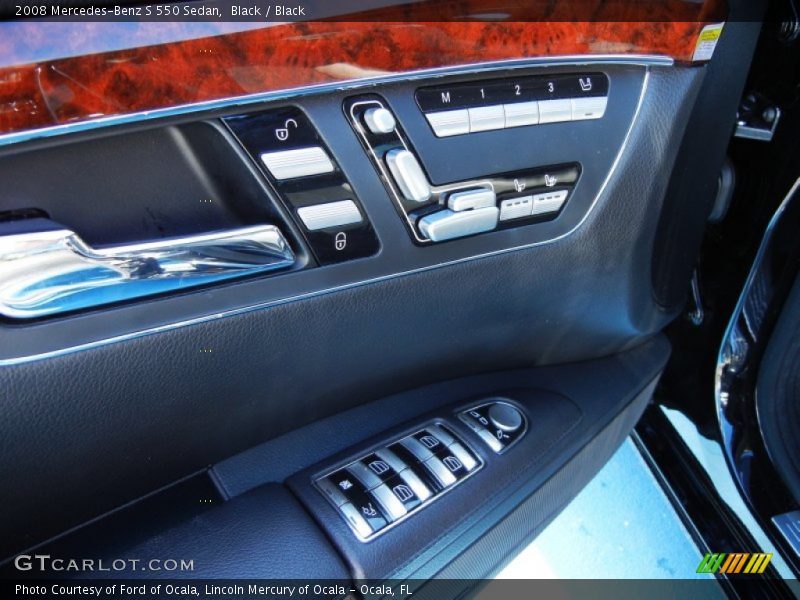 Controls of 2008 S 550 Sedan