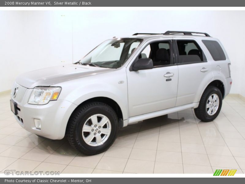 Silver Metallic / Black 2008 Mercury Mariner V6