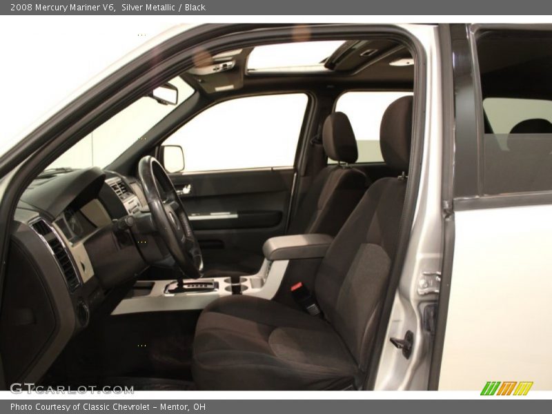 Silver Metallic / Black 2008 Mercury Mariner V6
