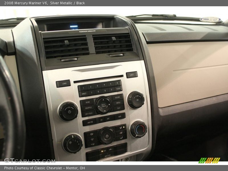 Silver Metallic / Black 2008 Mercury Mariner V6