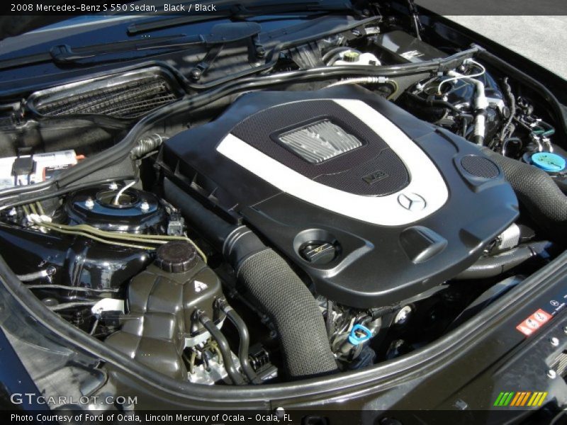  2008 S 550 Sedan Engine - 5.5 Liter DOHC 32-Valve V8