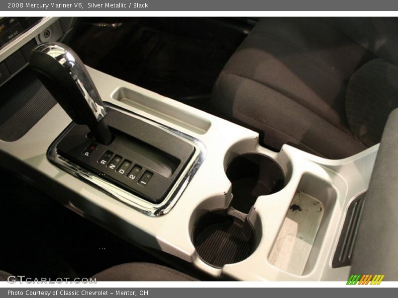Silver Metallic / Black 2008 Mercury Mariner V6