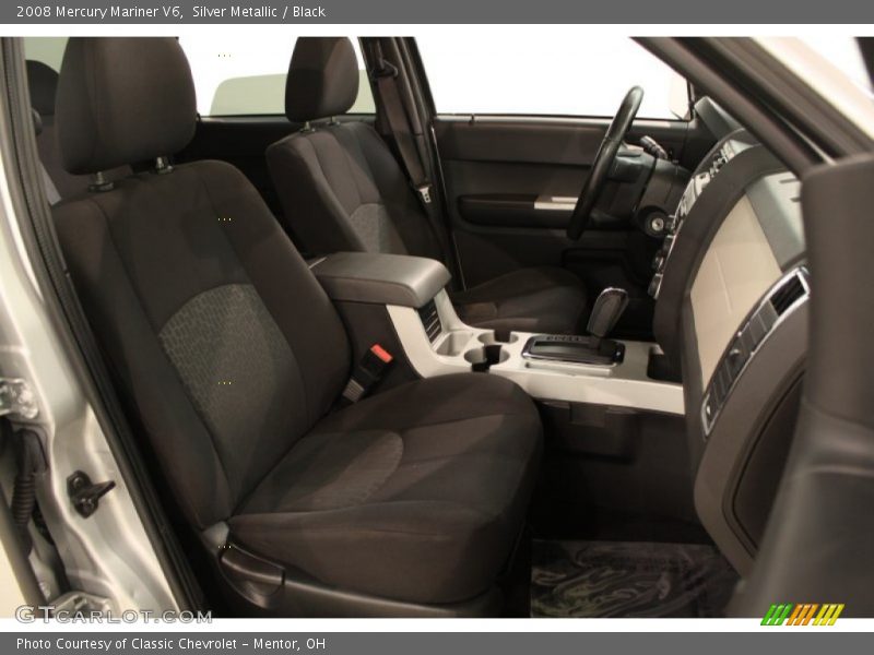 Silver Metallic / Black 2008 Mercury Mariner V6