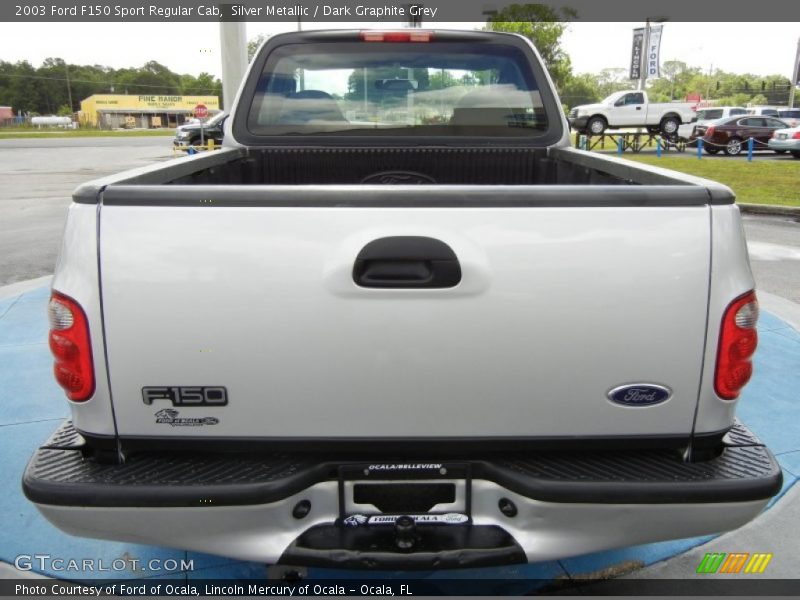 Silver Metallic / Dark Graphite Grey 2003 Ford F150 Sport Regular Cab