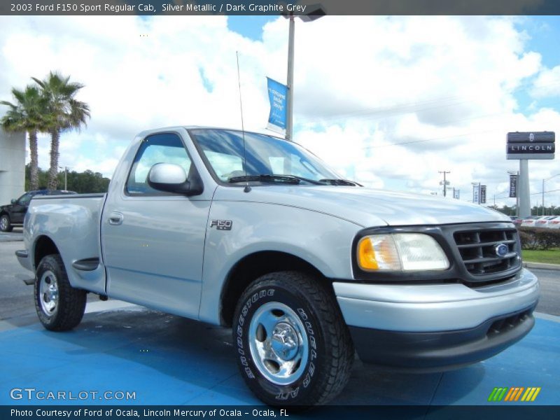 Front 3/4 View of 2003 F150 Sport Regular Cab