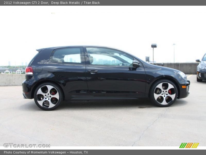 Deep Black Metallic / Titan Black 2012 Volkswagen GTI 2 Door