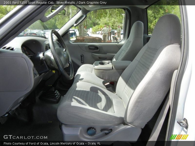  2003 F150 Sport Regular Cab Dark Graphite Grey Interior