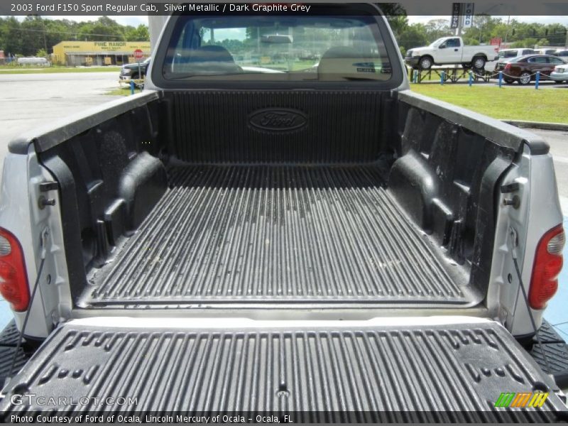 Silver Metallic / Dark Graphite Grey 2003 Ford F150 Sport Regular Cab