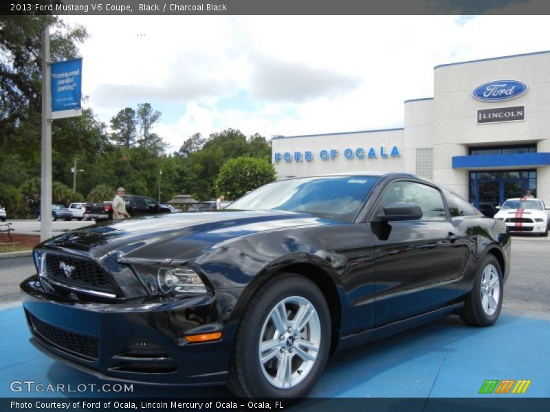 Black / Charcoal Black 2013 Ford Mustang V6 Coupe