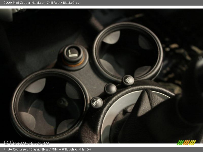Chili Red / Black/Grey 2009 Mini Cooper Hardtop