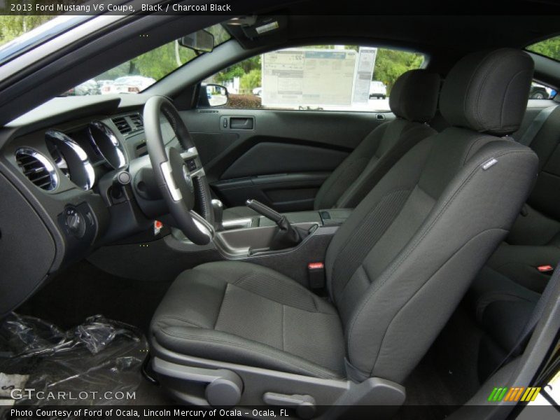 Black / Charcoal Black 2013 Ford Mustang V6 Coupe