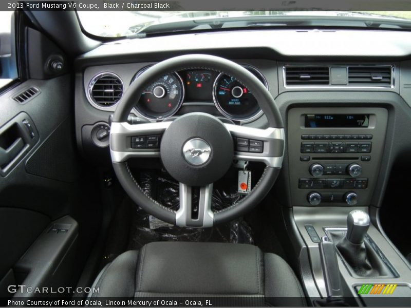 Dashboard of 2013 Mustang V6 Coupe