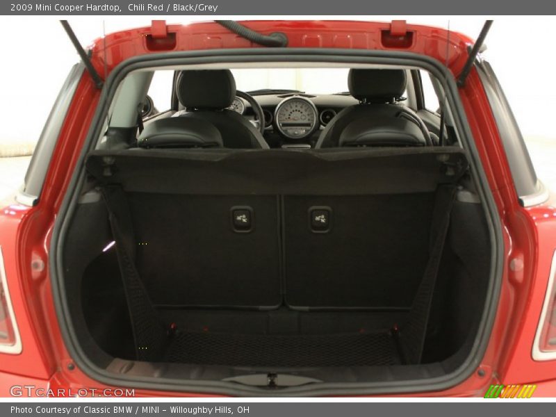 Chili Red / Black/Grey 2009 Mini Cooper Hardtop