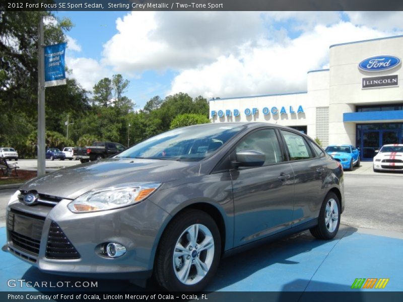 Sterling Grey Metallic / Two-Tone Sport 2012 Ford Focus SE Sport Sedan