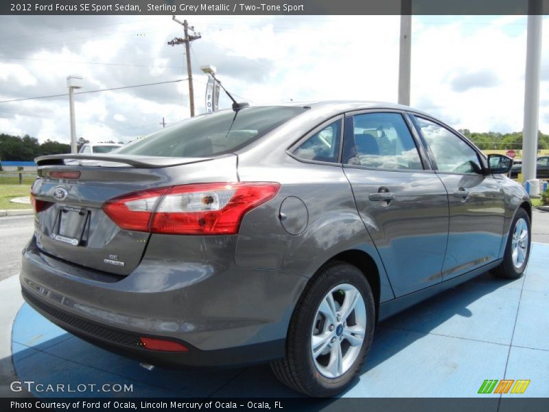 Sterling Grey Metallic / Two-Tone Sport 2012 Ford Focus SE Sport Sedan