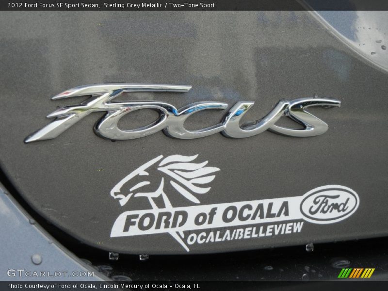 Sterling Grey Metallic / Two-Tone Sport 2012 Ford Focus SE Sport Sedan