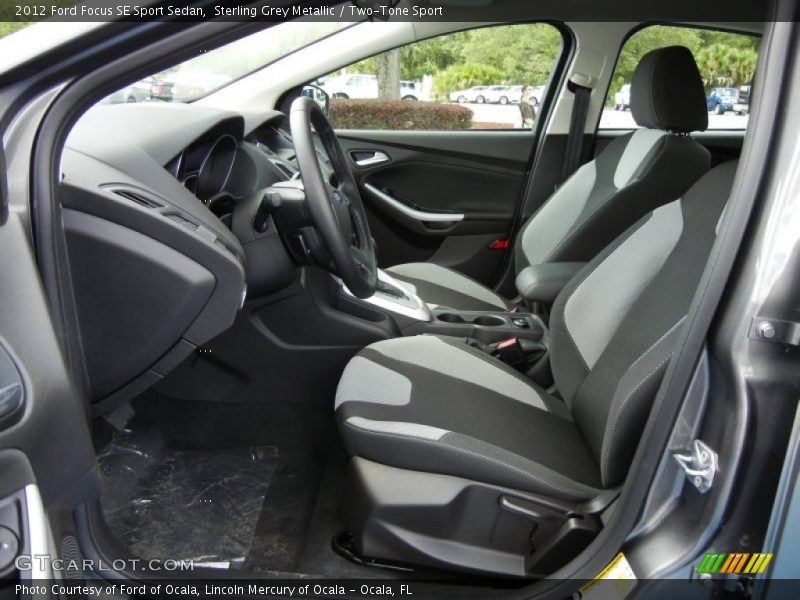  2012 Focus SE Sport Sedan Two-Tone Sport Interior