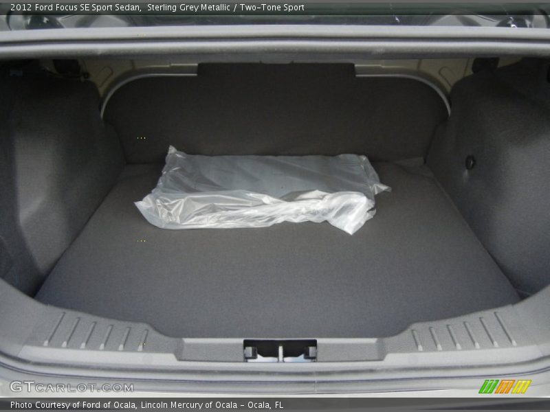  2012 Focus SE Sport Sedan Trunk