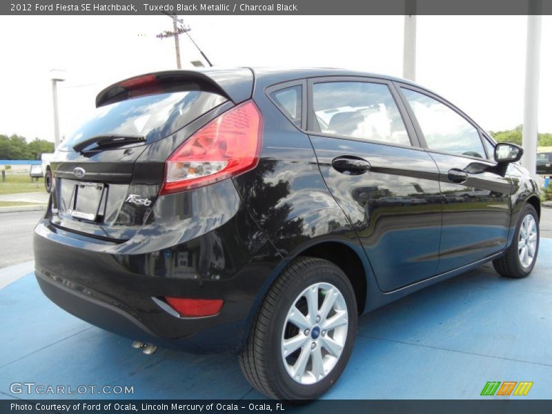 Tuxedo Black Metallic / Charcoal Black 2012 Ford Fiesta SE Hatchback