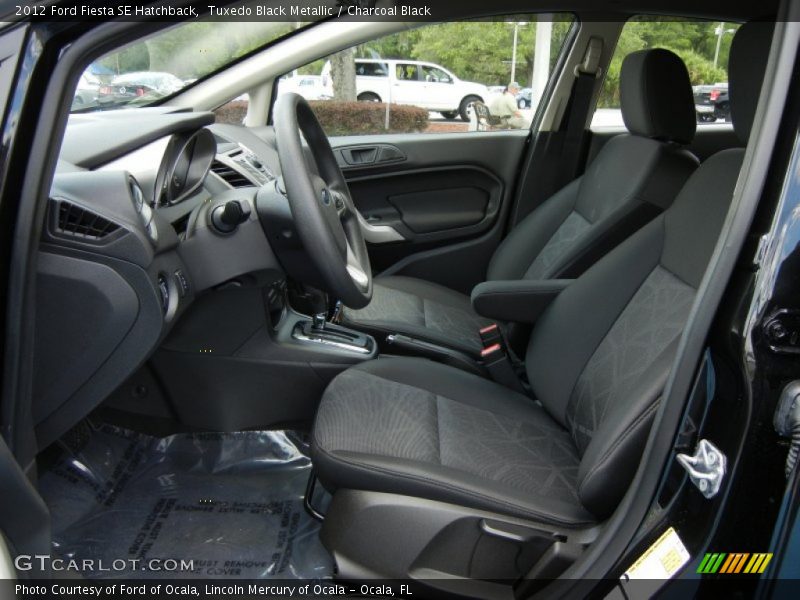 Tuxedo Black Metallic / Charcoal Black 2012 Ford Fiesta SE Hatchback