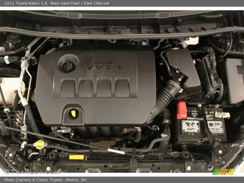  2011 Matrix 1.8 Engine - 1.8 Liter DOHC 16-Valve Dual VVT-i 4 Cylinder