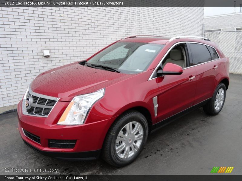Crystal Red Tintcoat / Shale/Brownstone 2012 Cadillac SRX Luxury